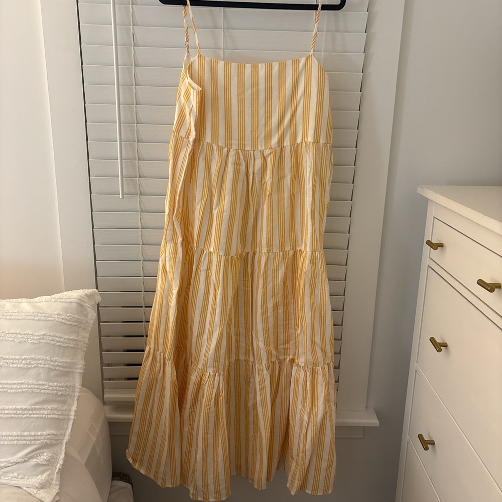 Charlie Holiday Sunlit Striped Maxi Skirt